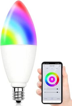 Lumive Smart Bulb WiFi RGB Light Remote Control Color Changing Dimmable Led Light Bulbs