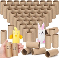 100 Packs Cardboard Tubes for Craft