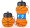 Collapsible Water Bottle 19Oz/550ml BPA Free Sports Water Bottle