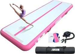 AWSUM Inflatable Air Gymnastics Mat 10ft/13ft/16ft/20ft/23ft Training mat