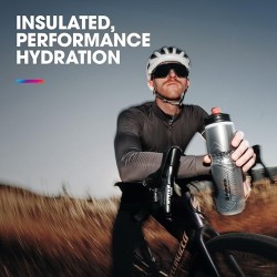 Polar Bottle Sport Insulated by HydraPak (20oz & 24oz)  Leak Proof Water Bottles Keep Water Cooler 2x Longer than a Regular Reusable Water Bottle