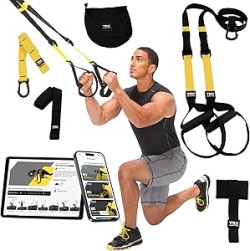 TRX PRO3 Suspension Trainer System, Durable Design for Cross-Training, Weight Training