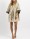 Wenrine Women's Puff Sleeve Mini Dress Summer Casual