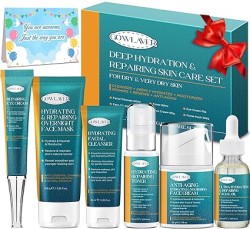 Skin Care Set for Teens Kids Womens Stocking Stuffers,Anti-Aging Deeply Hydrates Repairs Skincare