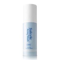 DHC Salicylic Acne Wash, Exfoliating Face Wash, Blemishes, Non-drying, 2% Salicylic Acid, Fragrance and Colorant Free, Ideal for Acne-Prone Skin