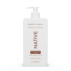 Native Body Lotion Contains Naturally Derived Plant-Based Moisturizers for Women and Men | Restores Dry Skin