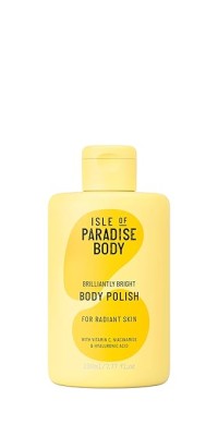Isle of Paradise Brilliantly Bright Body Polish - Smoothes Rough, Dry Skin