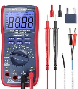 AstroAI Digital Multimeter and Analyzer TRMS 6000 Counts Volt Meter Ohmmeter Auto-Ranging Tester