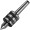 Heavy Duty MT2 Live Center, MT2 Precision Rotary Live Revolving Milling Center Taper Metal Work Lathe Tool for High Speed Turning