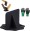 greener-firewood-kindling-splitter-stand-with-cover---cast-steel-manual-log-splitter-wedge