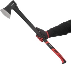 INTERTOOL 36 Wood Chopping Axe, 2.8 Lbs, Long Tree Felling Ax, Firewood Cutting