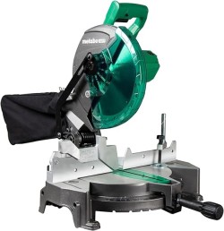 Metabo HPT 10-Inch Compound Miter Saw, 15-Amp Power Saw with Large 10-Inch Table