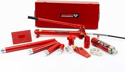 EDLOONG 10 Ton Porta Power Hydraulic Jack, Upgraded Hydraulic Combined Multifunctional Jack for car Repairs