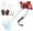 Cement Mixer 2300W, Handheld Electric Concrete Mixer with 6 Adjustable Speed